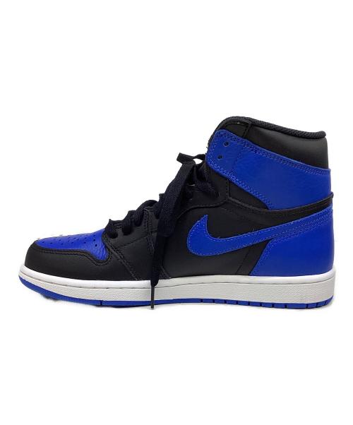 NIKE（ナイキ）NIKE (ナイキ) Air Jordan 1 Retro High OG Royal ブルー×ブラック サイズ:26.5cmの古着・服飾アイテム