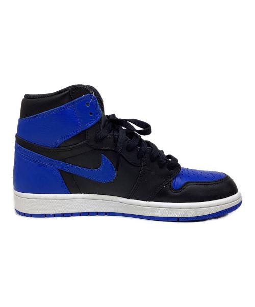 NIKE（ナイキ）NIKE (ナイキ) Air Jordan 1 Retro High OG Royal ブルー×ブラック サイズ:26.5cmの古着・服飾アイテム