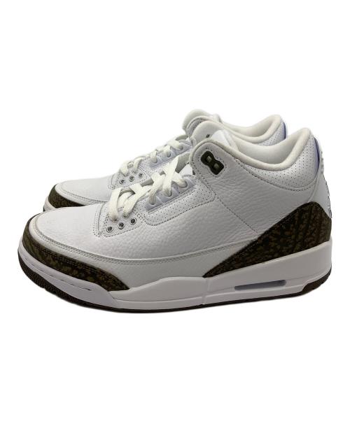 NIKE（ナイキ）NIKE (ナイキ) Nike Air Jordan 3 Retro ホワイト×ブラウン サイズ:26.5の古着・服飾アイテム