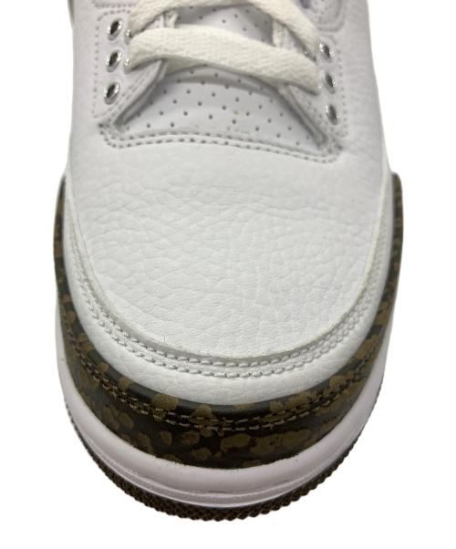 NIKE（ナイキ）NIKE (ナイキ) Nike Air Jordan 3 Retro ホワイト×ブラウン サイズ:26.5の古着・服飾アイテム