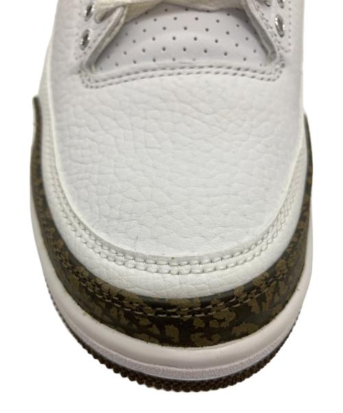 NIKE（ナイキ）NIKE (ナイキ) Nike Air Jordan 3 Retro ホワイト×ブラウン サイズ:26.5の古着・服飾アイテム