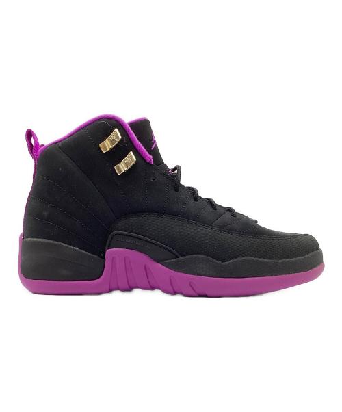 NIKE（ナイキ）NIKE (ナイキ) AIR JORDAN 12 RETRO GG ブラック×パープル サイズ:26の古着・服飾アイテム