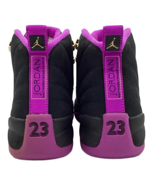 NIKE（ナイキ）NIKE (ナイキ) AIR JORDAN 12 RETRO GG ブラック×パープル サイズ:26の古着・服飾アイテム
