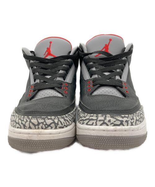 NIKE（ナイキ）NIKE (ナイキ) Air Jordan 3 Retro OG ブラック×グレー サイズ:US10の古着・服飾アイテム