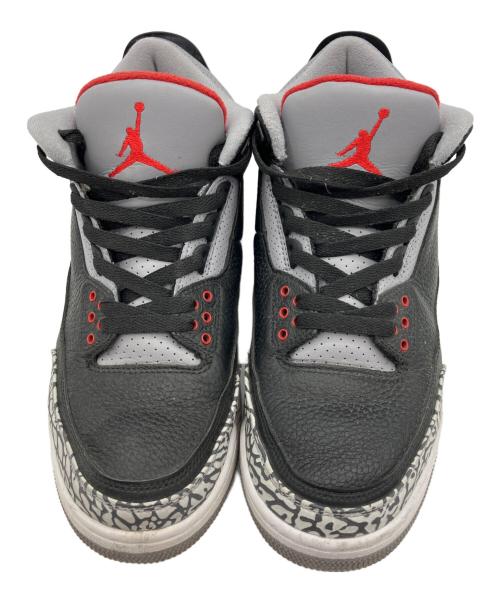 NIKE（ナイキ）NIKE (ナイキ) Air Jordan 3 Retro OG ブラック×グレー サイズ:US10の古着・服飾アイテム