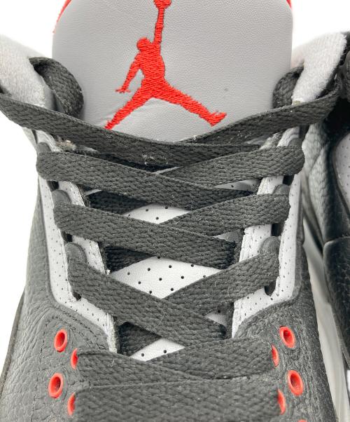 NIKE（ナイキ）NIKE (ナイキ) Air Jordan 3 Retro OG ブラック×グレー サイズ:US10の古着・服飾アイテム