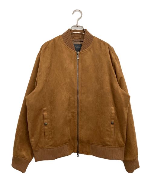 BANANA REPUBLIC（バナナリパブリック）BANANA REPUBLIC (バナナリパブリック) フェイクスウェードブルゾン ブラウン サイズ:XLの古着・服飾アイテム