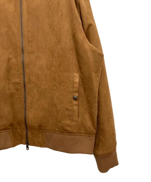 BANANA REPUBLIC（バナナリパブリック）BANANA REPUBLIC (バナナリパブリック) フェイクスウェードブルゾン ブラウン サイズ:XLの古着・服飾アイテム