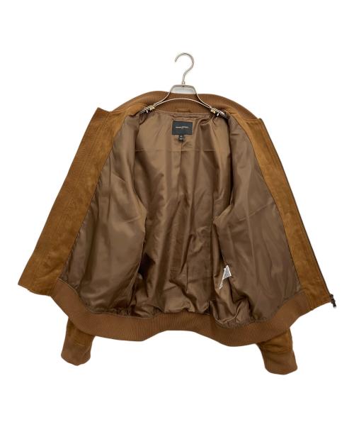 BANANA REPUBLIC（バナナリパブリック）BANANA REPUBLIC (バナナリパブリック) フェイクスウェードブルゾン ブラウン サイズ:XLの古着・服飾アイテム