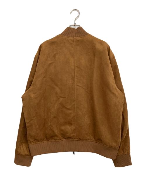 BANANA REPUBLIC（バナナリパブリック）BANANA REPUBLIC (バナナリパブリック) フェイクスウェードブルゾン ブラウン サイズ:XLの古着・服飾アイテム