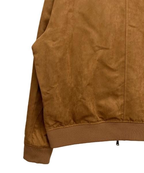 BANANA REPUBLIC（バナナリパブリック）BANANA REPUBLIC (バナナリパブリック) フェイクスウェードブルゾン ブラウン サイズ:XLの古着・服飾アイテム