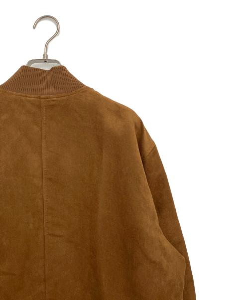 BANANA REPUBLIC（バナナリパブリック）BANANA REPUBLIC (バナナリパブリック) フェイクスウェードブルゾン ブラウン サイズ:XLの古着・服飾アイテム