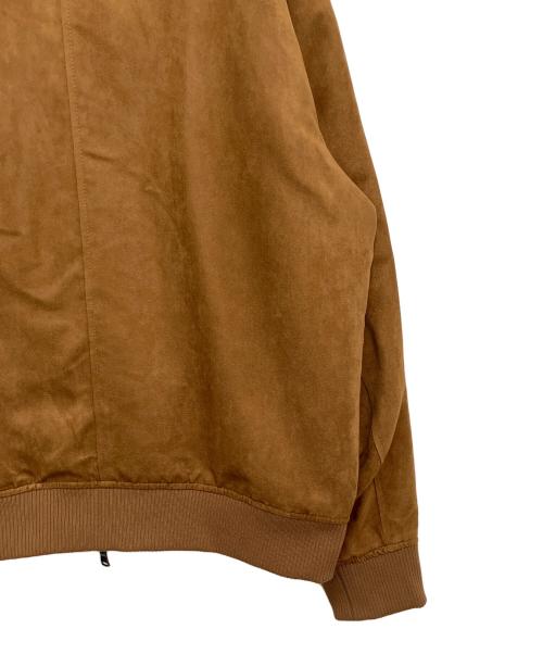 BANANA REPUBLIC（バナナリパブリック）BANANA REPUBLIC (バナナリパブリック) フェイクスウェードブルゾン ブラウン サイズ:XLの古着・服飾アイテム