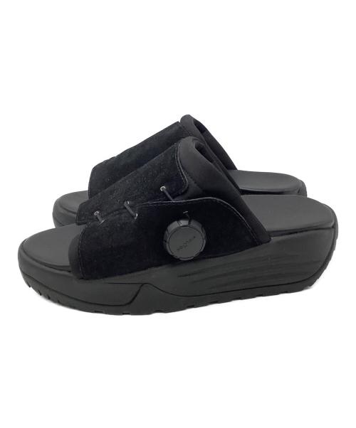 PG（ピージー）PG (ピージー) PG　FREE LOCK COW SUEDE DAD SHOES SANDAL　　サンダル ブラック サイズ:43の古着・服飾アイテム