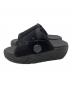PG (ピージー) PG　FREE LOCK COW SUEDE DAD SHOES SANDAL　　サンダル ブラック サイズ:43：6000円