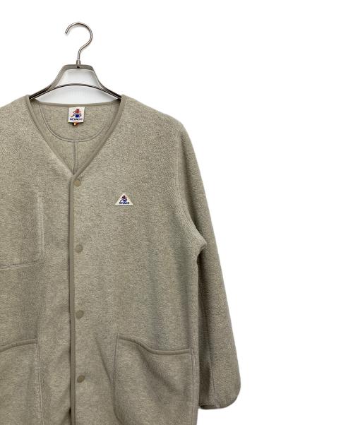 GEVACO（ゲバコ）GEVACO (ゲバコ) ノーカラーコート ベージュ サイズ:38の古着・服飾アイテム