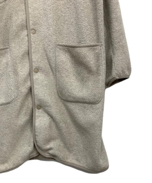 GEVACO（ゲバコ）GEVACO (ゲバコ) ノーカラーコート ベージュ サイズ:38の古着・服飾アイテム
