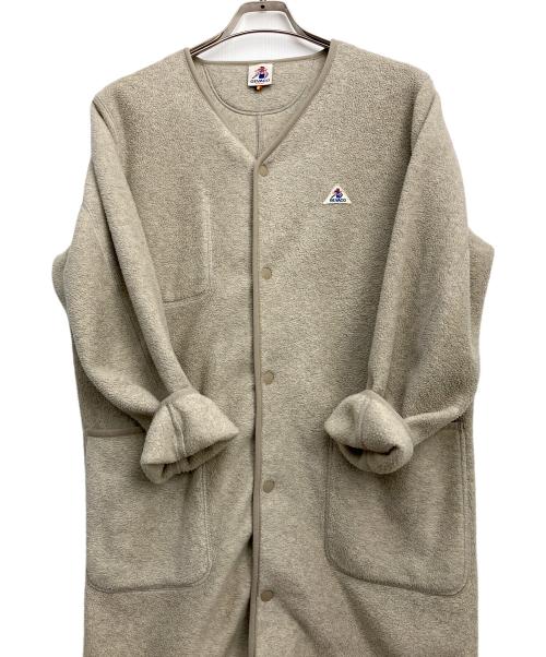 GEVACO（ゲバコ）GEVACO (ゲバコ) ノーカラーコート ベージュ サイズ:38の古着・服飾アイテム