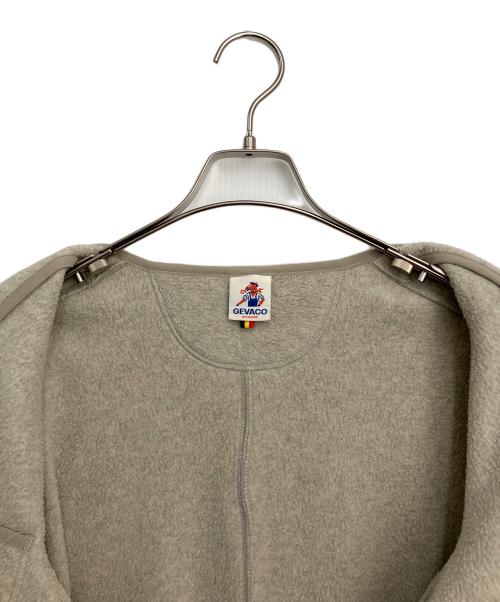 GEVACO（ゲバコ）GEVACO (ゲバコ) ノーカラーコート ベージュ サイズ:38の古着・服飾アイテム