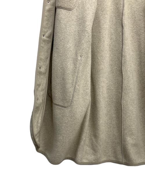 GEVACO（ゲバコ）GEVACO (ゲバコ) ノーカラーコート ベージュ サイズ:38の古着・服飾アイテム