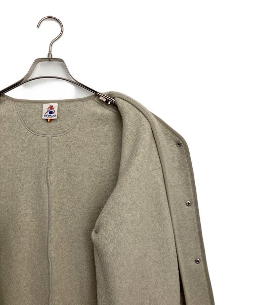 GEVACO（ゲバコ）GEVACO (ゲバコ) ノーカラーコート ベージュ サイズ:38の古着・服飾アイテム
