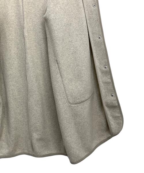 GEVACO（ゲバコ）GEVACO (ゲバコ) ノーカラーコート ベージュ サイズ:38の古着・服飾アイテム