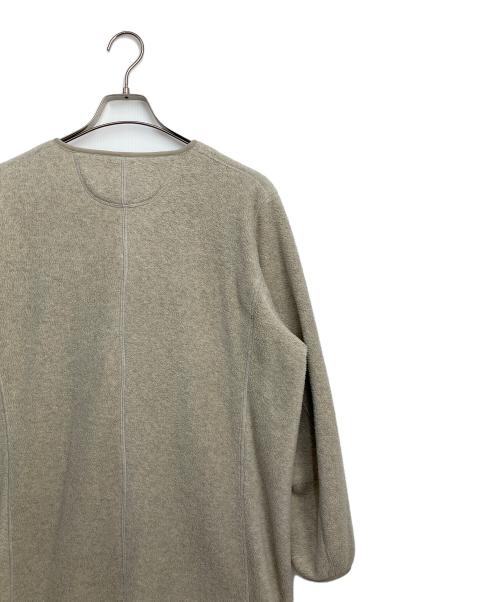 GEVACO（ゲバコ）GEVACO (ゲバコ) ノーカラーコート ベージュ サイズ:38の古着・服飾アイテム
