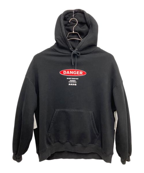 TIGHTBOOTH PRODUCTION（タイトブースプロダクション）TIGHTBOOTH PRODUCTION (タイトブースプロダクション) BlackEyePatch (ブラックアイパッチ) プルオーバーパーカー ブラック サイズ:Lの古着・服飾アイテム