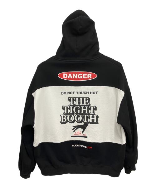 TIGHTBOOTH PRODUCTION（タイトブースプロダクション）TIGHTBOOTH PRODUCTION (タイトブースプロダクション) BlackEyePatch (ブラックアイパッチ) プルオーバーパーカー ブラック サイズ:Lの古着・服飾アイテム