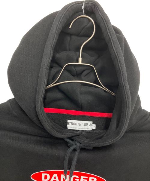 TIGHTBOOTH PRODUCTION（タイトブースプロダクション）TIGHTBOOTH PRODUCTION (タイトブースプロダクション) BlackEyePatch (ブラックアイパッチ) プルオーバーパーカー ブラック サイズ:Lの古着・服飾アイテム