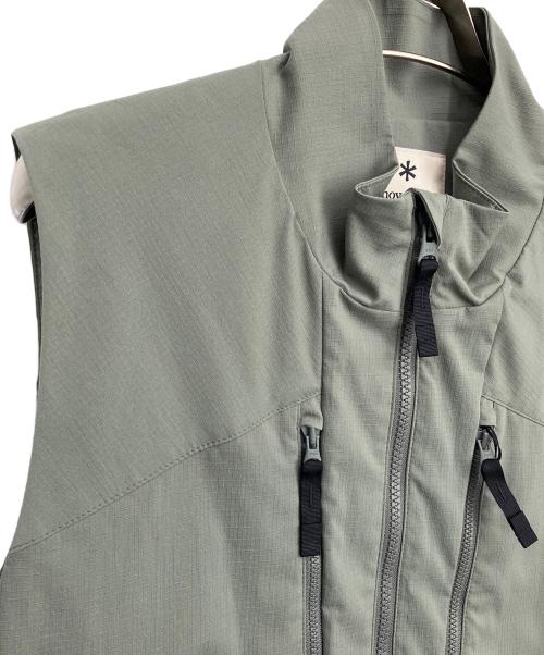 Snow peak（スノーピーク）Snow peak (スノーピーク) FR Stretch Vest グリーン サイズ:Lの古着・服飾アイテム