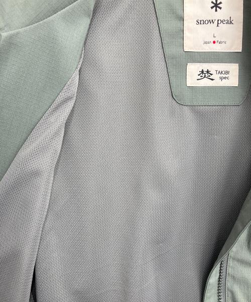 Snow peak（スノーピーク）Snow peak (スノーピーク) FR Stretch Vest グリーン サイズ:Lの古着・服飾アイテム