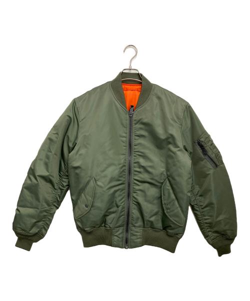 AVIREX（アヴィレックス）AVIREX (アヴィレックス) MA-1ジャケット オリーブ サイズ:Ｌの古着・服飾アイテム