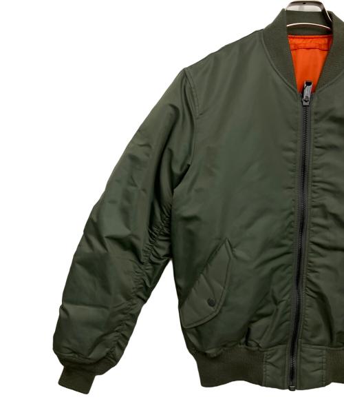 AVIREX（アヴィレックス）AVIREX (アヴィレックス) MA-1ジャケット オリーブ サイズ:Ｌの古着・服飾アイテム