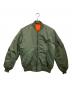 AVIREX（アヴィレックス）の古着「MA-1ジャケット」｜オリーブ