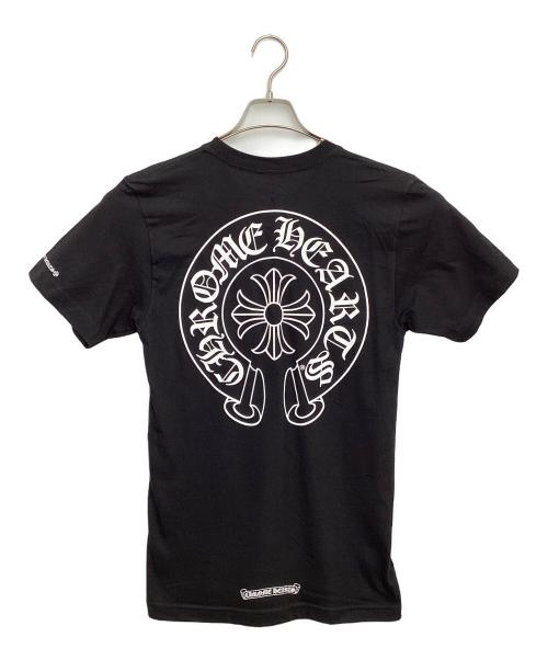 CHROME HEARTS（クロムハーツ）CHROME HEARTS (クロムハーツ) バックプリントポケットTシャツ ブラック×ホワイト サイズ:Sの古着・服飾アイテム