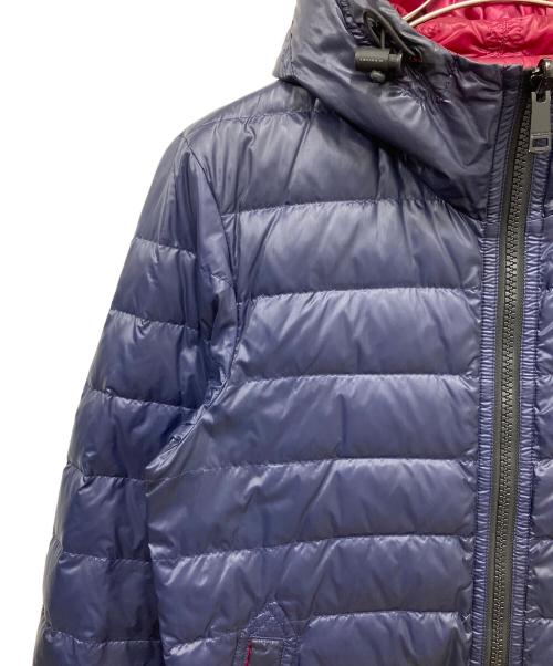 BURBERRY BLACK LABEL（バーバリーブラックレーベル）BURBERRY BLACK LABEL (バーバリーブラックレーベル) リバーシブルライトダウンジャケット ネイビー×ピンク サイズ:Lの古着・服飾アイテム