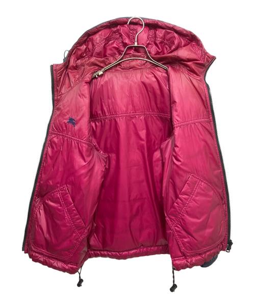 BURBERRY BLACK LABEL（バーバリーブラックレーベル）BURBERRY BLACK LABEL (バーバリーブラックレーベル) リバーシブルライトダウンジャケット ネイビー×ピンク サイズ:Lの古着・服飾アイテム