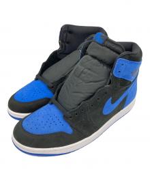 NIKE（ナイキ）の古着「Air Jordan 1 Retro High OG "Royal Reimagined"」｜ブラック×ブルー