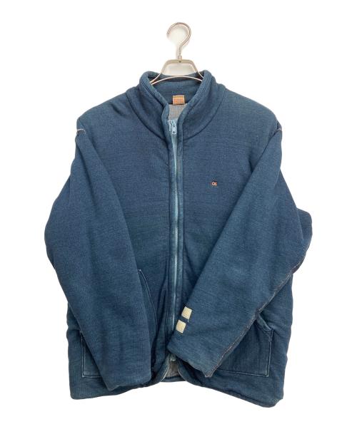 45R（フォーティファイブ・アール）45R (フォーティファイブ・アール) ジップジャケット ネイビー サイズ:Lの古着・服飾アイテム