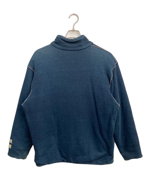45R（フォーティファイブ・アール）45R (フォーティファイブ・アール) ジップジャケット ネイビー サイズ:Lの古着・服飾アイテム