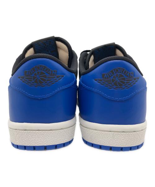 NIKE（ナイキ）NIKE (ナイキ) AIR JORDAN1 LOW ブルー×ブラック サイズ:27.5の古着・服飾アイテム
