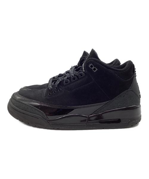 NIKE（ナイキ）NIKE (ナイキ) AIR JORDAN3 BLACK CAT ブラック×グレー サイズ:27.5cmの古着・服飾アイテム