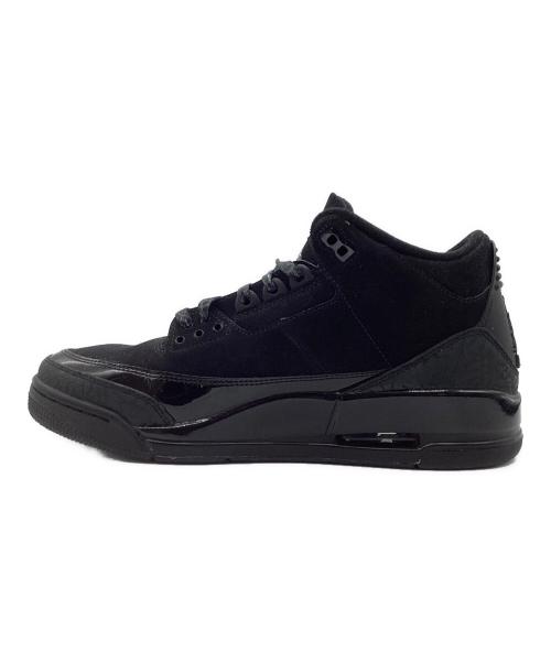 NIKE（ナイキ）NIKE (ナイキ) AIR JORDAN3 BLACK CAT ブラック×グレー サイズ:27.5cmの古着・服飾アイテム