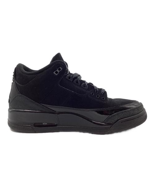 NIKE（ナイキ）NIKE (ナイキ) AIR JORDAN3 BLACK CAT ブラック×グレー サイズ:27.5cmの古着・服飾アイテム