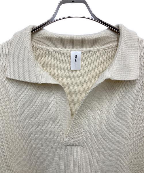 MEIAS（メイアス）MEIAS (メイアス) LILY CO/PE SKIPPER PULL OVER / CSKPO アイボリー サイズ:ＸＬ　の古着・服飾アイテム