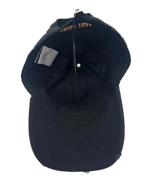 DSQUARED2（ディースクエアード）DSQUARED2 (ディースクエアード) キャップ ブラックの古着・服飾アイテム