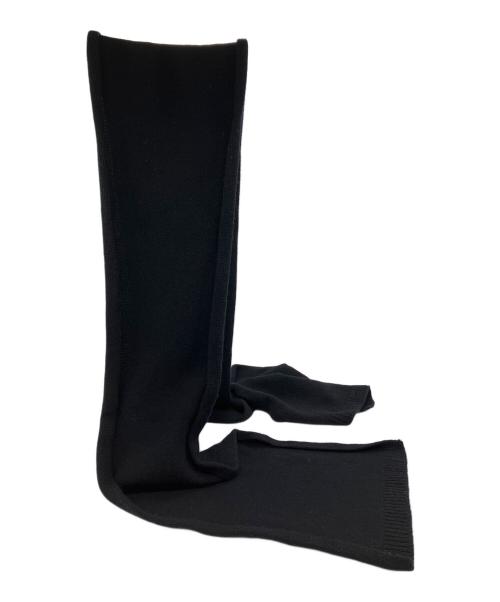 GUCCI（グッチ）GUCCI (グッチ) カシミヤマフラー ブラックの古着・服飾アイテム