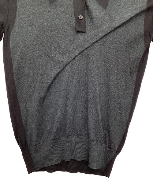 Maison Margiela（メゾンマルジェラ）Maison Margiela (メゾンマルジェラ) ニットポロシャツ ブラック サイズ:Sの古着・服飾アイテム
