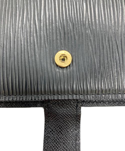 LOUIS VUITTON（ルイ ヴィトン）LOUIS VUITTON (ルイ ヴィトン) 手帳カバー ブラックの古着・服飾アイテム